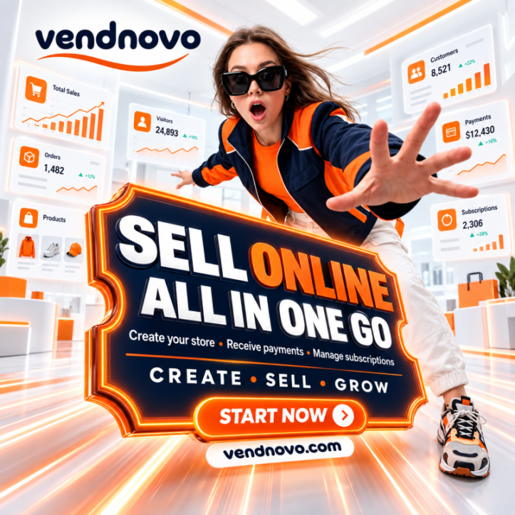 Start Selling Online with Vendnovo: Your Business, Your Storefront